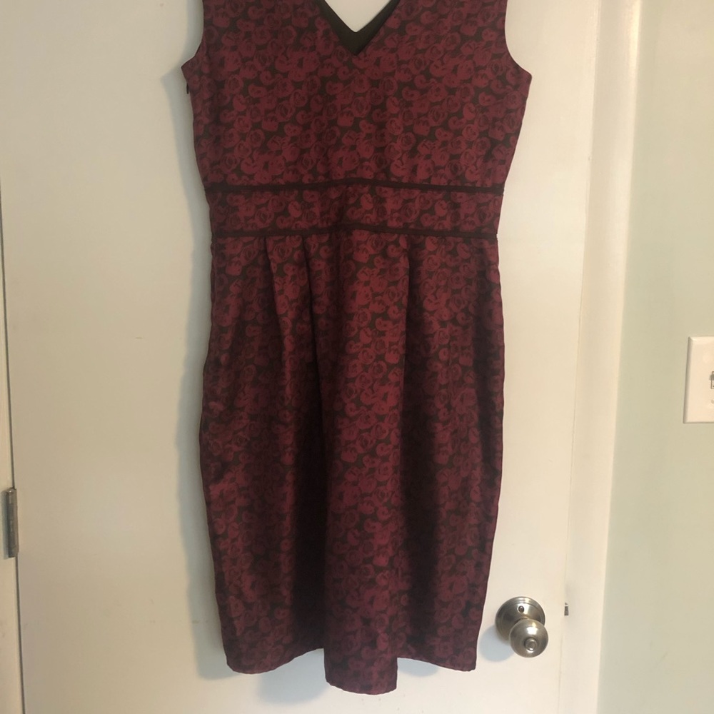 Tocca Roses Sheath Dress Size 10 - Picture 2 of 5